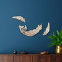 Aberto Design Love Birds - 2 Decoración de Pared Crema